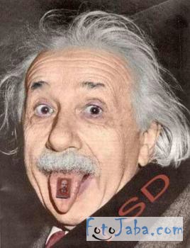 ФотоЖаба на Альберта Эйнштейна - фото 1