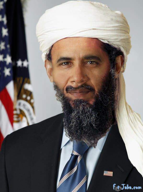 ФотоЖаба на официальный Портрет Барака Обамы - фото 21