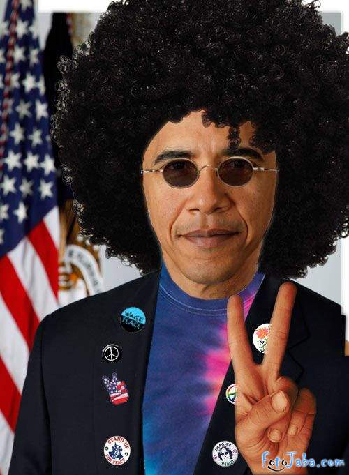 ФотоЖаба на официальный Портрет Барака Обамы - фото 28