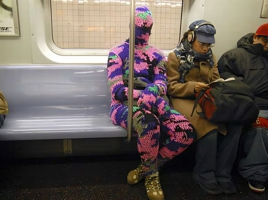 Subway Oddballs: Unconventional Characters on the Train